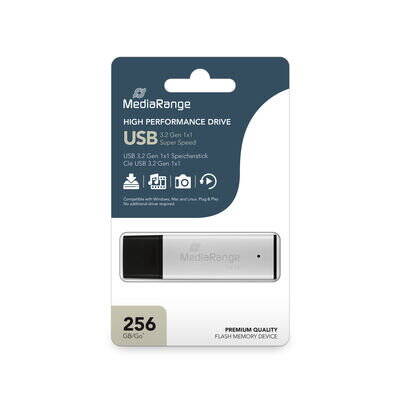 MediaRange USB 256GB High Performance 300 MB/s 