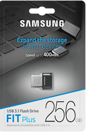 SAMSUNG FIT PLUS 256GB USB 3.1 400 MB / s 