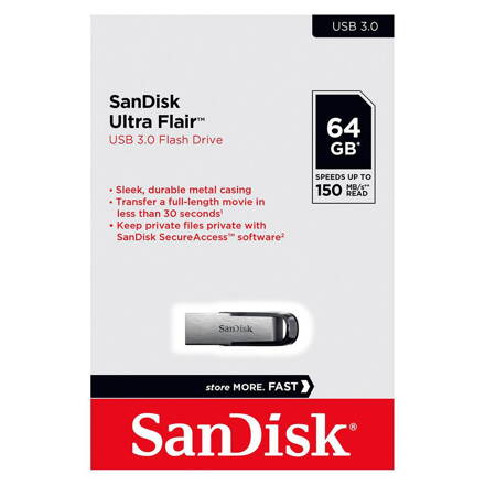 Sandisk USB 64GB Ultra Flair 3.0