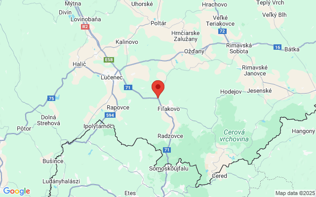 Google map: Kurtáň 299